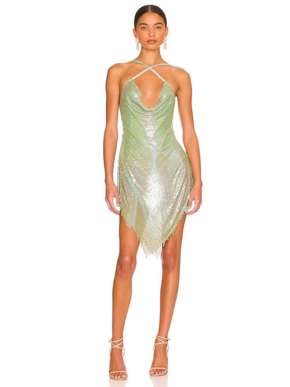 POSTER GIRL The Wilma Dress Ultra Serpentine Green